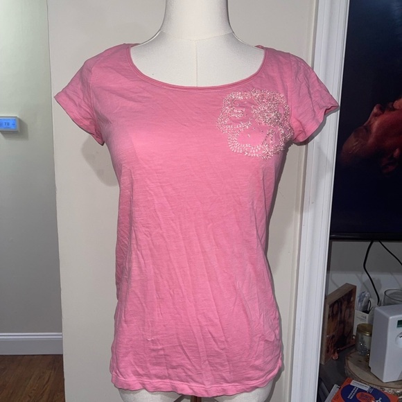 LOFT Tops - Ann Taylor Loft Pink Women's Top